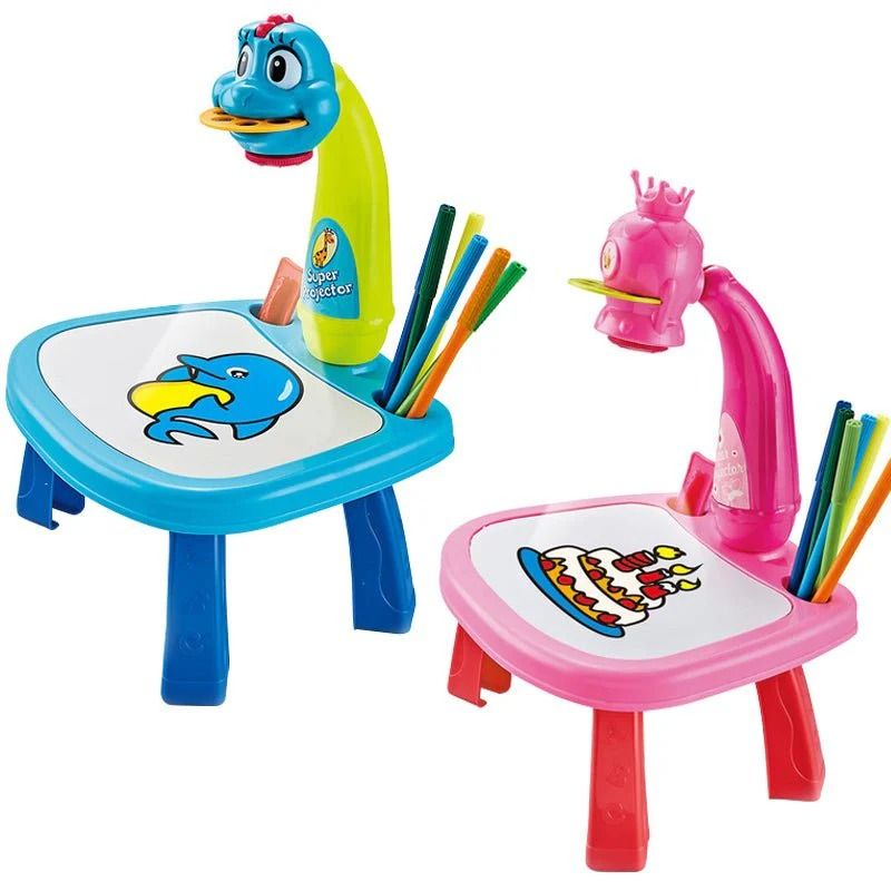 LED Projector Art Painting Table for Kids LED Projector Art Painting Table for Kids