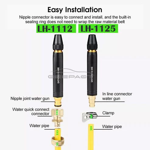 Portable Water Hose Nozzle Portable Water Hose Nozzle