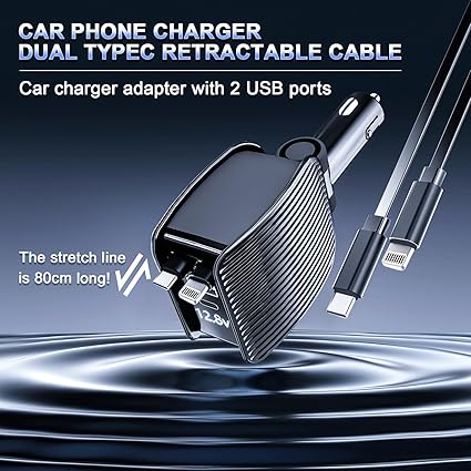Retractable Car Charger Retractable Car Charger