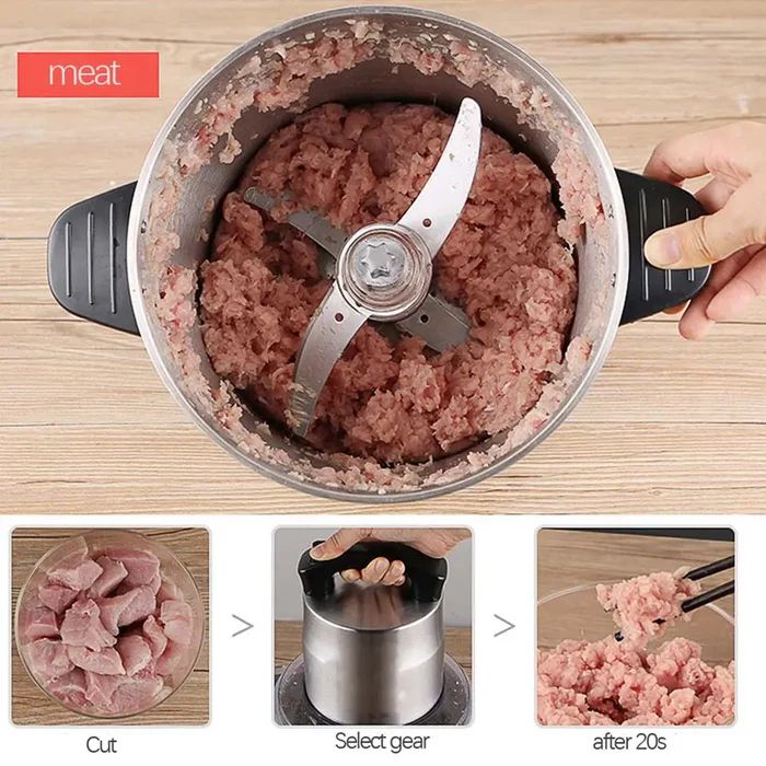 Stainless Steel Food Chopper Stainless Steel Food Chopper
