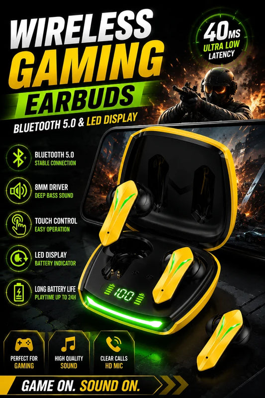Wireless Earbuds Gaming Earphone