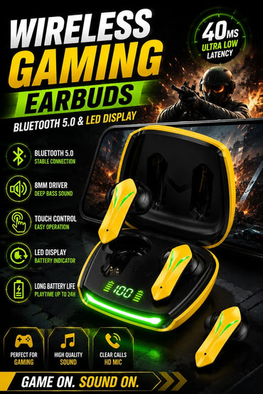 Wireless Earbuds Gaming Earphone