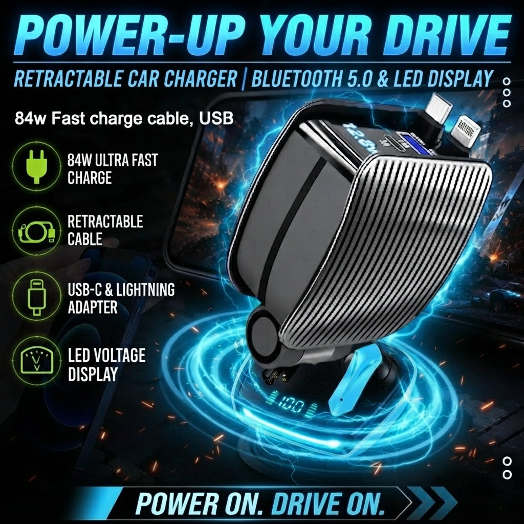 Retractable Car Charger