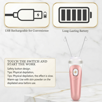 Electric Facial Threading Hair Removal