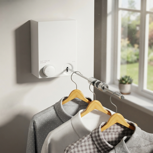 Telescopic Clothesline Clothes Drying Rope