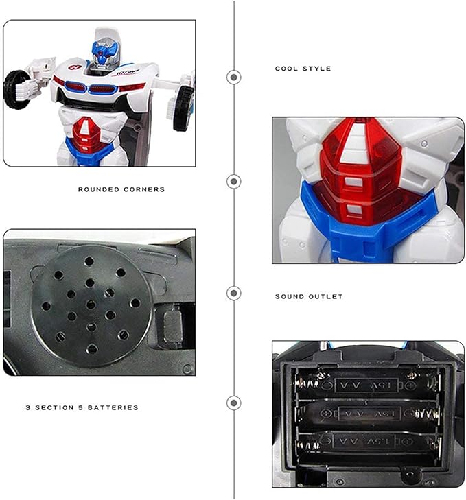 2-in-1 Robot Deform Car Toy – Transforming Robot Car